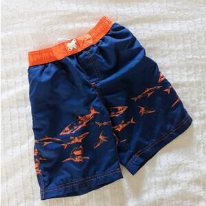 Boys IXtreme Shark Swim Trunks size S